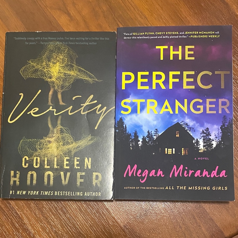 Verity and The Perfect Stranger Books